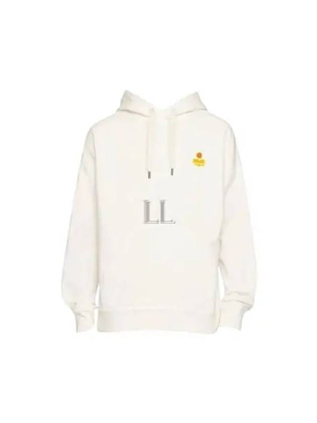 Malek Logo Hoodie White - ISABEL MARANT - BALAAN 2