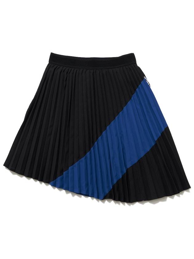 Unbalanced pleated skirtBK - BLUDOT - BALAAN 2