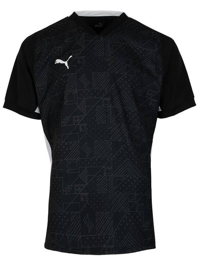 Team Cup Jersey Short Sleeve T-Shirt Black - PUMA - BALAAN 2