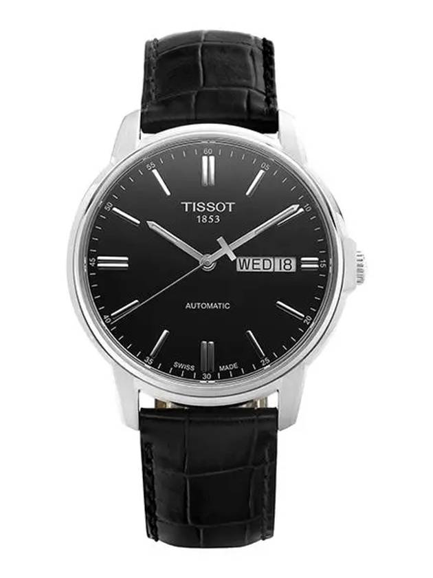 T065.430.16.051.00 T0654301605100 T Classic Automatic Men's Leather Watch 39mm - TISSOT - BALAAN 2