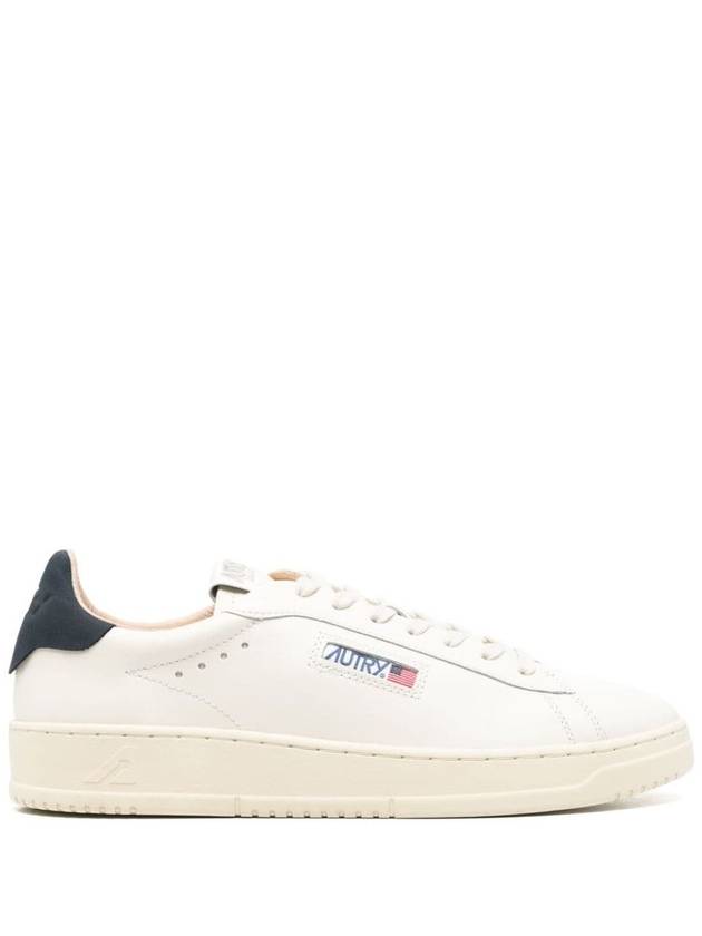 Autry Dallas Low White Leather And Space Sneakers - AUTRY - BALAAN 2