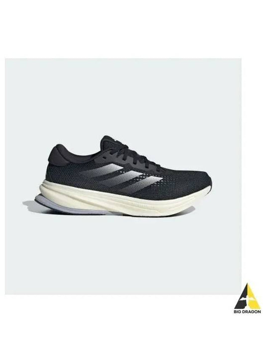 Supernova Rise Wide Low Top Sneakers Core Black - ADIDAS - BALAAN 2