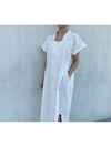 JOGAKBO 24 DRESS WHITE - SAIMI JEON - BALAAN 4