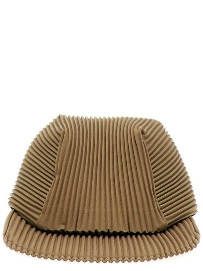 Pleated Ball Cap Brown - ISSEY MIYAKE - BALAAN 2