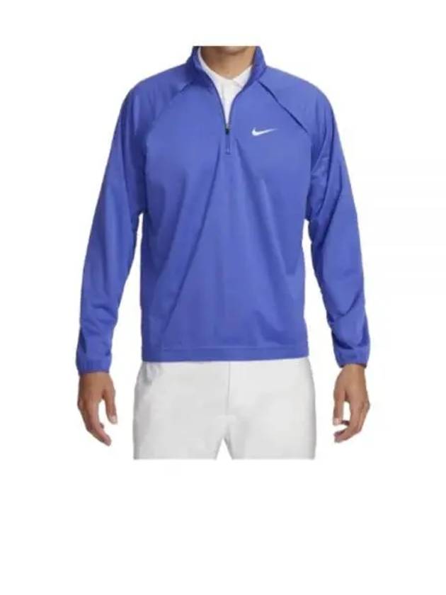 Golf Repel Tour Half Zip Jacket Blue - NIKE - BALAAN 2