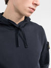 Wappen Patch Hoodie Dark Navy - STONE ISLAND - BALAAN 6