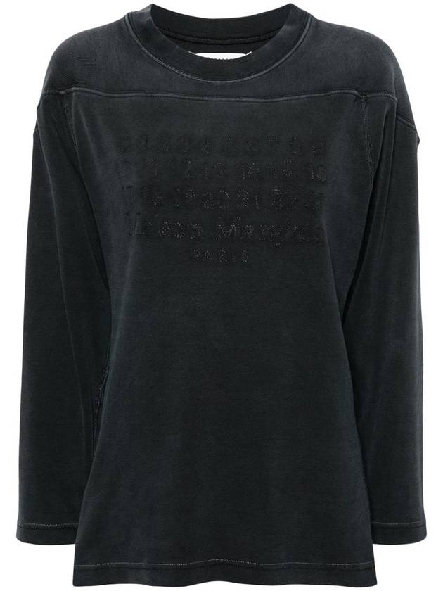 Maison Margiela Cotton Sweatshirt With Number Application - MAISON MARGIELA - BALAAN 1