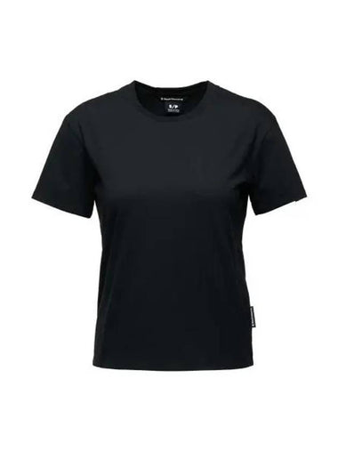 BLACK DIAMOND project tee WOMENS OAWAP752453 - BLACK & BROWN - BALAAN 1