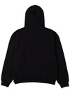 Men's Embroidery Cotton Hoodie Black - STOCKHOLM SYNDROME - BALAAN 3