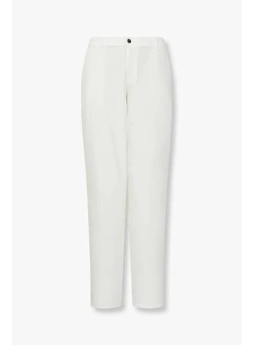 Women s Stretch Regular Denim Pants White - EMPORIO ARMANI - BALAAN 1