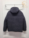 Used luxury goods Lewis It L Black Wappen Loom Woven Hooded Padded Jacket - STONE ISLAND - BALAAN 5