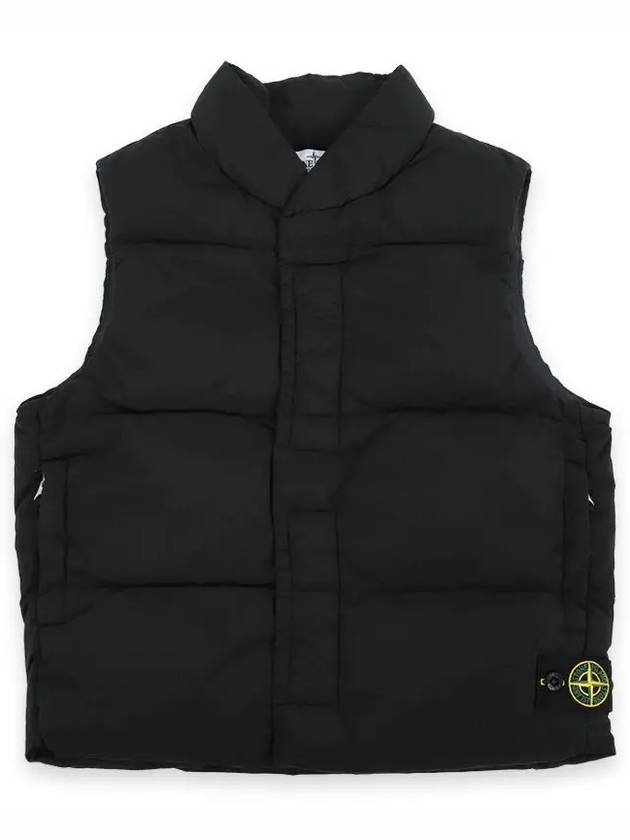 Stone Kids Waffen Patch Nylon Metal Padded Vest Black 7916G0319 V0029 - STONE ISLAND - BALAAN 2