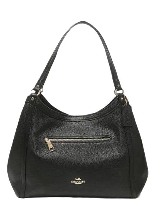 Women's Christie Shoulder Bag Black - COACH - BALAAN 1