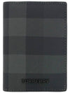 Check Half Card Wallet Grey - BURBERRY - BALAAN 1