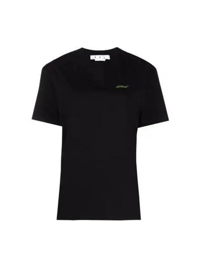 Gradient Arrow Short Sleeve T-Shirt Black - OFF WHITE - BALAAN 2