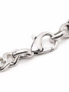 Cross Chain Link Bracelet Silver - MARCELO BURLON - BALAAN.