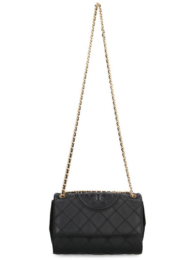 Fleming Soft Frame Stitch Small Shoulder Bag Black - TORY BURCH - BALAAN 6