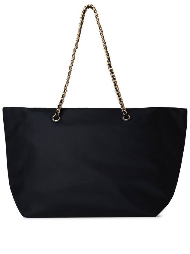 Ella Chain Tote Bag Black - TORY BURCH - BALAAN 4