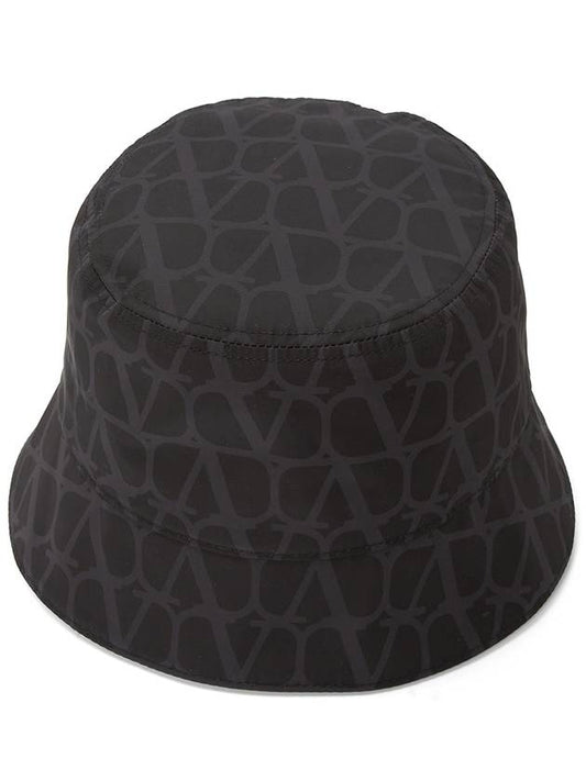 Toile Iconographe Bucket Hat Brown - VALENTINO - BALAAN 2