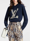 1AFLWJ NEW Nautical LV Pullover Knit - LOUIS VUITTON - BALAAN 3