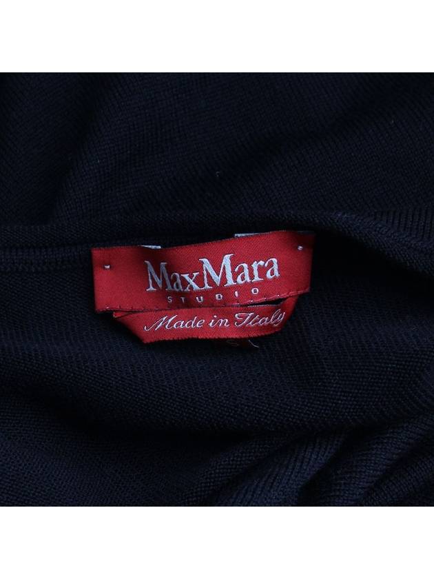 Studio black U neck knit 66 77 - MAX MARA - BALAAN 3