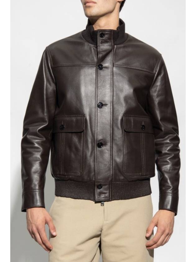 Deerskin blouson jacket brown IT50 - BRIONI - BALAAN 2