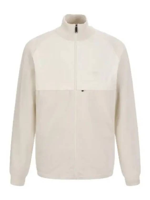 Boss logo knit zip up jacket jumper - HUGO BOSS - BALAAN 1