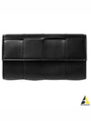 Intrecciato Flap Long Wallet Black - BOTTEGA VENETA - BALAAN 2