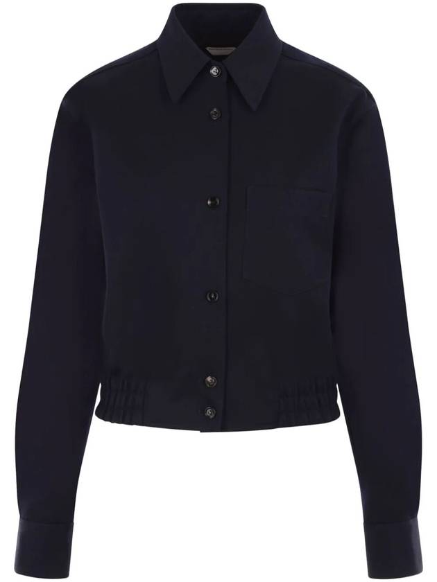 Wool Shirt 751397VKIS0 4121 NAVY B0170461917 - BOTTEGA VENETA - BALAAN 4