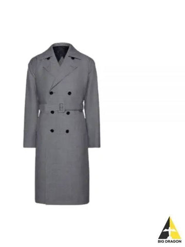 LARDINI ITTUFIAT61641 150NE Unstructured Double Breasted Trench Coat - RVR LARDINI - BALAAN 1