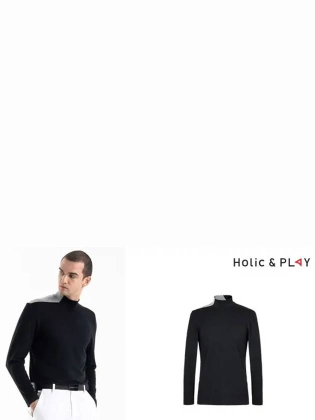 Span Polar Long Sleeve T-Shirt-HB3MTS001BK - HOLIC&PLAY - BALAAN 6