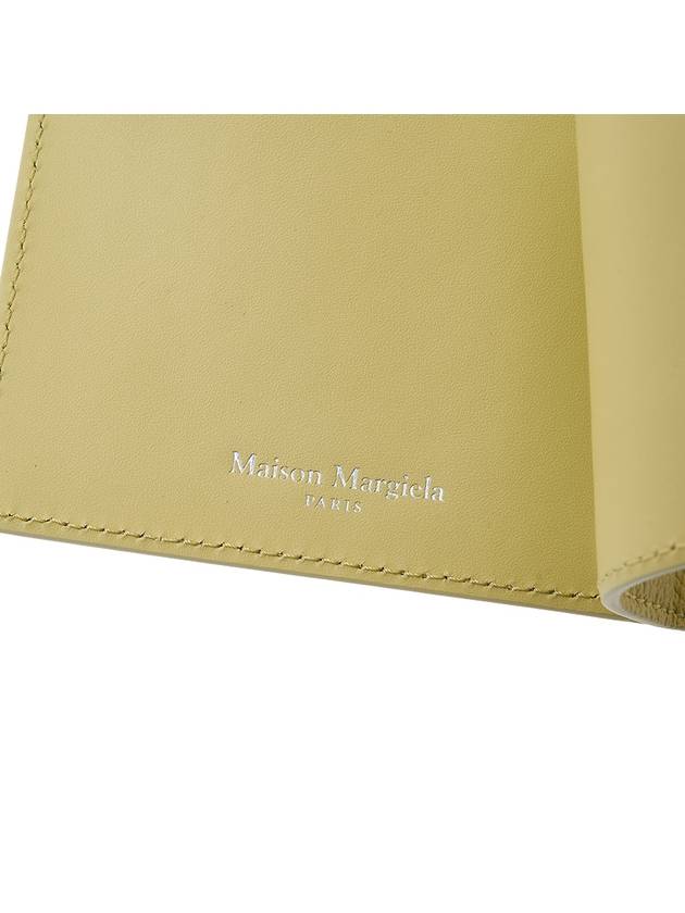 Stitch Money Clip Card Wallet Yellow - MAISON MARGIELA - BALAAN 9