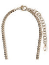 Gold Black CC Heart Pearl Crystal Necklace AB9381 - CHANEL - BALAAN 4