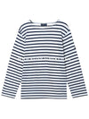 Minquiers Modern Long Sleeve T-Shirt Navy - SAINT JAMES - BALAAN 4