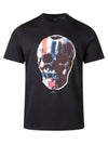 Skull Printing Short Sleeve T-Shirt Black - PAUL SMITH - BALAAN 3