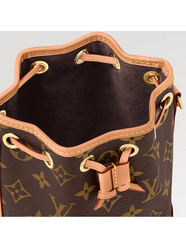 Nano Noe Monogram Bucket Bag Brown - LOUIS VUITTON - BALAAN 5