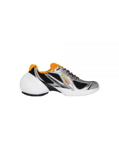 TK MX Runner Low Top Sneakers Black Silver - GIVENCHY - BALAAN 2