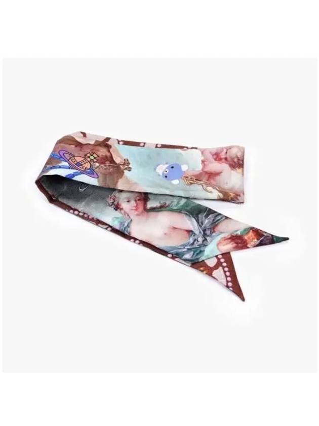 Love Lace Bouchet Twilly Silk Scarf - VIVIENNE WESTWOOD - BALAAN 4