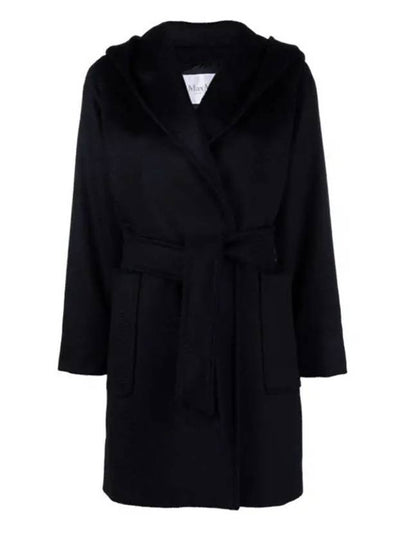 Rialto Collar Robe Single Coat Ultramarine - MAX MARA - BALAAN 2