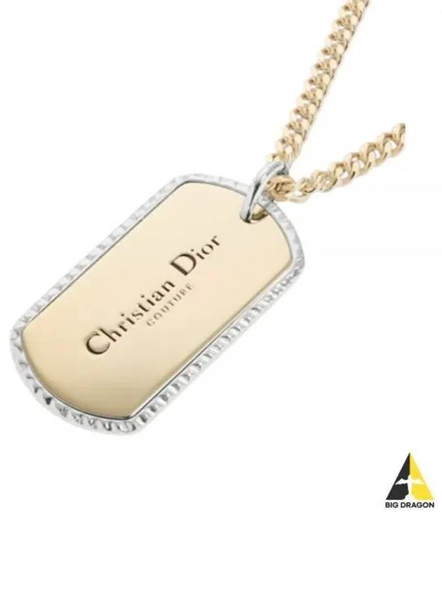 Chain Logo Necklaces Gold - DIOR - BALAAN 2