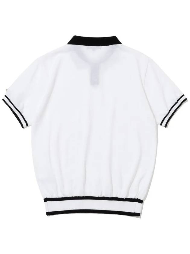 Collar point short sleeve knit WHITE - 20THHOLE - BALAAN 2