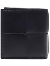 Slim Folder Half Wallet Black - BOTTEGA VENETA - BALAAN 5