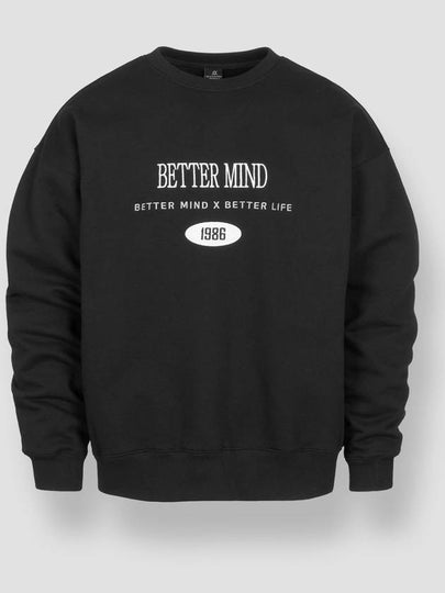 BETTER MIND Overfit Sweatshirt Black - BLACKMAMBA - BALAAN 2