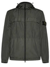 Crinkle Reps Hooded Jacket Dark Green - STONE ISLAND - BALAAN 2