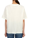 Mae Pique Mesh Short Sleeve T-Shirt White - A.P.C. - BALAAN 4