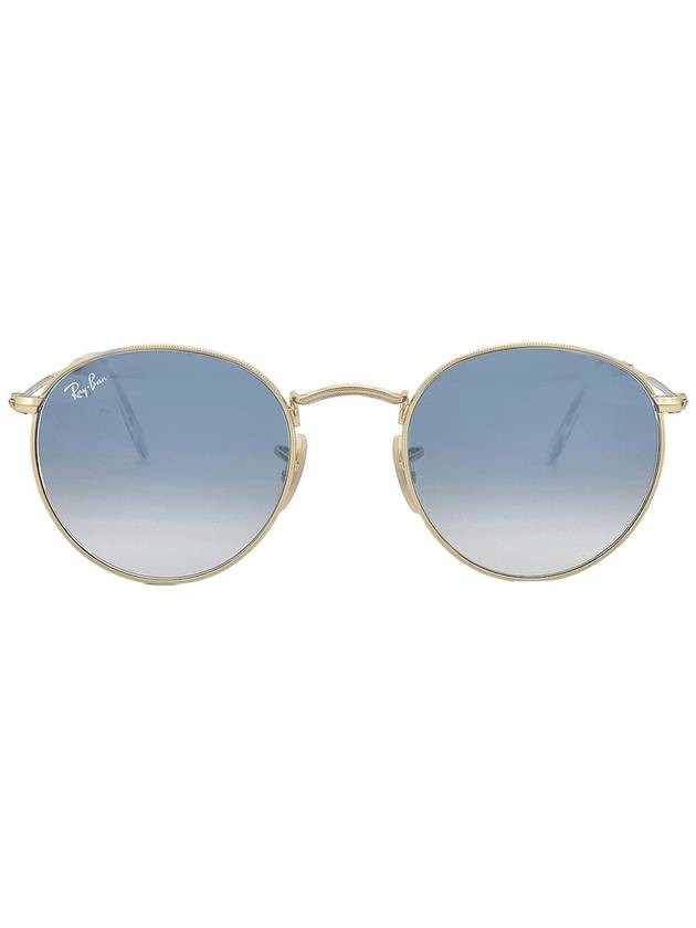 Eyewear Round Frame Sunglasses Blue - RAY-BAN - BALAAN 2