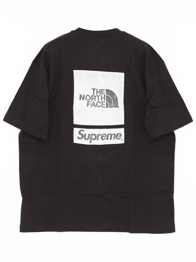 SS24KN1 BLACK collaboration short sleeve t shirt - SUPREME - BALAAN 3