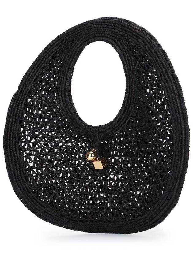 Le Ronde Spiaggia Shoulder Bag Black - JACQUEMUS - BALAAN 3