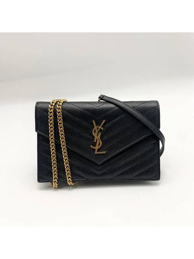 Monogram Envelope WOC Cross Bag 393953 - SAINT LAURENT - BALAAN 1