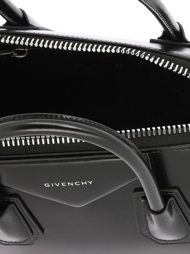 Antigona Leather Small Tote Bag Black - GIVENCHY - BALAAN 4